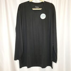 Moisture-Wicking Wrinkle Free Performance Long Sleeve Black 2XL NEW